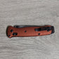 B-USA  537BK-06 BA*LOUT TANTO SERATED BURNT COPPER ALUMINUM.  MADE on a BENCH in Oregon