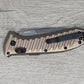 B-USA 5700SGY-1 AUTO PRES*DIO II DARK EARTH ALUMINUM OPENING (NON 0TF) KNIFE . MADE on a BENCH in Oregon