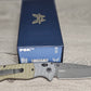 B-USA 593BK  PS*K GRAY & OD GREEN MADE on a BENCH in Oregon USA