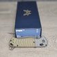 B-USA 593BK  PS*K GRAY & OD GREEN MADE on a BENCH in Oregon USA