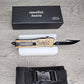 ESSENTIAL KNIVES "THE ESSENTIAL 7"  WE THE PEOPLE Out The Front Knife DROP POINT Blade
