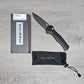B-USA 9070BK CLAYM*RE AUTO OPENING (NON 0TF) BLACK KNIFE . MADE on a BENCH in Oregon
