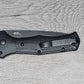 B-USA 9070BK CLAYM*RE AUTO OPENING (NON 0TF) BLACK KNIFE . MADE on a BENCH in Oregon