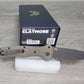 B-USA 9070SBK-03 CLAYM0RE AUTO OPENING (NON 0TF) RANGER GREEN SERRATED KNIFE . MADE on a BENCH in Oregon (Copy)