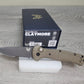 B-USA 9070SBK-03 CLAYM0RE AUTO OPENING (NON 0TF) RANGER GREEN SERRATED KNIFE . MADE on a BENCH in Oregon (Copy)