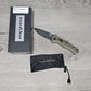 B-USA 9070BK-1  CLAYM*RE AUTO OPENING (NON 0TF) RANGER GREEN  KNIFE . MADE on a BENCH in Oregon