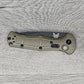 B-USA 9070BK-1  CLAYM*RE AUTO OPENING (NON 0TF) RANGER GREEN  KNIFE . MADE on a BENCH in Oregon