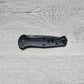 B-USA 9570bk Mini CLAYM*RE AUTO OPENING (NON 0TF) BLACK  KNIFE . MADE on a BENCH in Oregon
