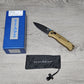 B-USA 535BK-07 BUGO*T  BURNT BRASS ALUMINUM MADE on a BENCH in Oregon