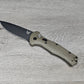 B-USA 9070BK-1 CLAYM*RE AUTO OPENING (NON 0TF) RANGER GREEN KNIFE . MADE on a BENCH in Oregon