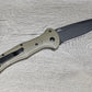 B-USA 9070BK-1 CLAYM*RE AUTO OPENING (NON 0TF) RANGER GREEN KNIFE . MADE on a BENCH in Oregon