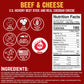 Righteous Felon O.G. Hickory Beef & Cheddar Cheese Stick Combo 1.75oz (10ct)