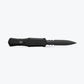 BENCHMADE CLAYMORE BLACK GRIVORY OUT THE FRONT DAGGER SERRATED #3370SGY