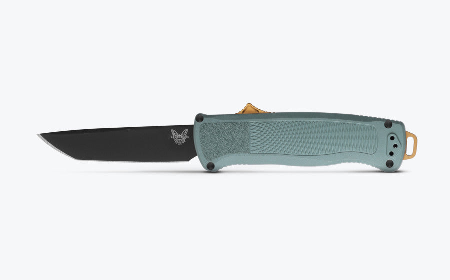 BENCHMADE SHOOTOUT SAGE OUT THE FRONT KNIFE #5370BK-07