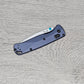 B-USA  535SL-13 BUGO*T  BLUE ALUMINUM MADE on a BENCH in Oregon