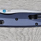 B-USA  535SL-13 BUGO*T  BLUE ALUMINUM MADE on a BENCH in Oregon