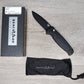 B-USA 4300BK "CLA" BLACK G10 AUTO OPENING (NON 0TF) KNIFE . MADE on a BENCH in Oregon