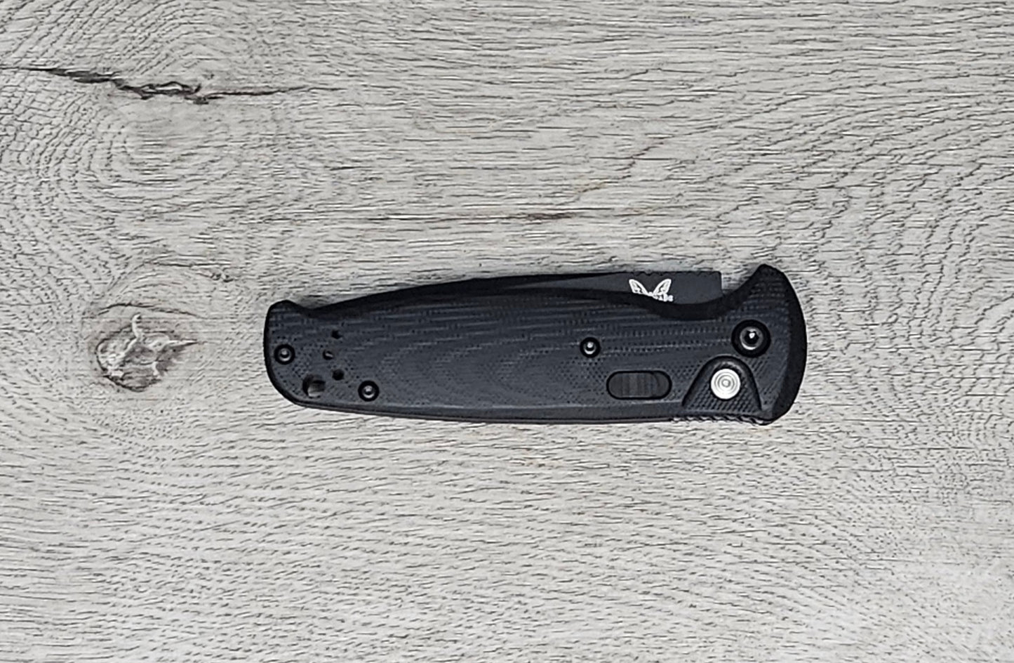 B-USA 4300BK "CLA" BLACK G10 AUTO OPENING (NON 0TF) KNIFE . MADE on a BENCH in Oregon