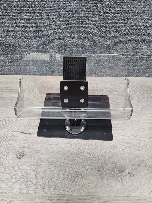 DIAGNOSTIC CRADLE FLEXIBLE MOUNT WITH VELCRO HOLDS SCANNER OR DVOM 9&1/8 " L X 1 & 3/16" D