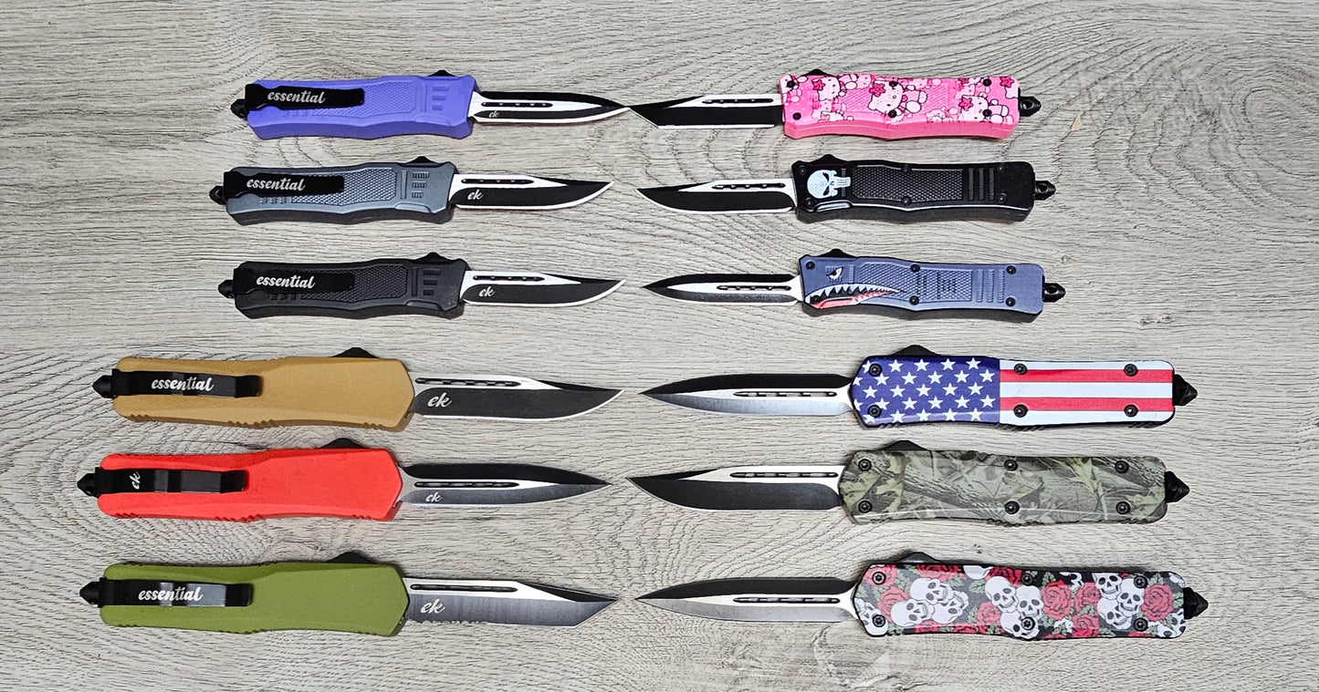 ESSENTIAL KNIVES "THE ESSENTIAL mixed PACK " 12 PACK: 6 QTY OF EACH SIZE
