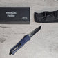 ESSENTIAL KNIVES "THE ESSENTIAL 7" BLUE Out The Front Knife TANTO Blade