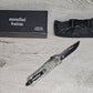 ESSENTIAL KNIVES "THE ESSENTIAL 7" CAMO Out The Front Knife DROP POINT Blade