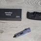 ESSENTIAL KNIVES "THE ESSENTIAL 7" GRAY P40 Out The Front Knife TANTO SERRATED Blade