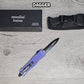 ESSENTIAL KNIVES "THE ESSENTIAL 7" PURPLE  Out The Front Knife 4 BLADE TYPES