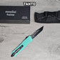 ESSENTIAL KNIVES "THE ESSENTIAL 7" TIFFANY BLUE Out The Front Knife 3 BLADE TYPES