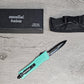 ESSENTIAL KNIVES "THE ESSENTIAL 7" TIFFANY BLUE Out The Front Knife DAGGER Blade