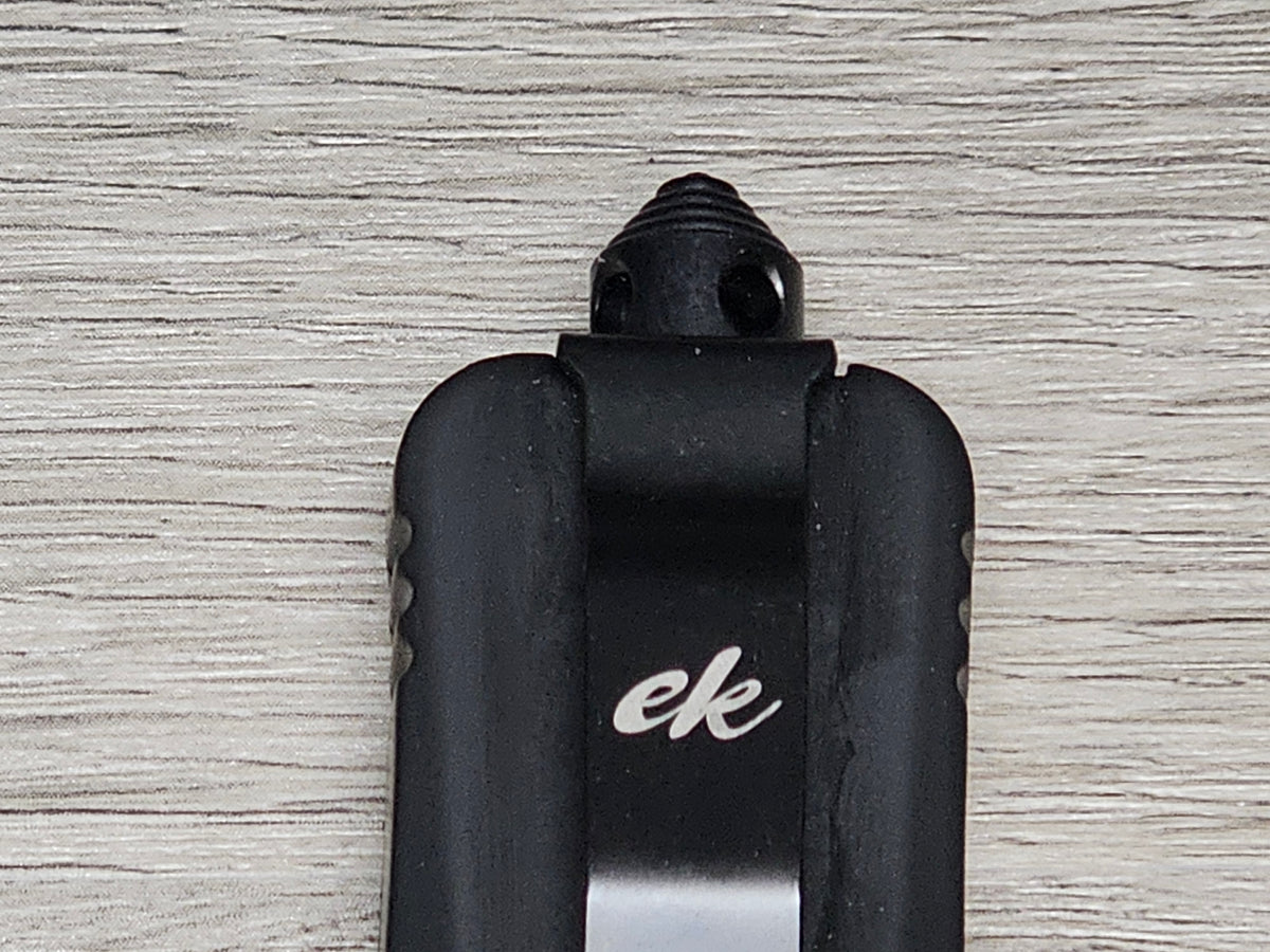 ESSENTIAL KNIVES "THE ESSENTIAL 9" BLACK Out The Front Knife 3 BLADE TYPES