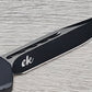 ESSENTIAL KNIVES "THE ESSENTIAL 9"BLACK  Out The Front Knife DROP POINT Blade