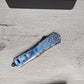 ESSENTIAL KNIVES "THE ESSENTIAL 9" COBALT  Out The Front Knife TANTO SERRATED Blade