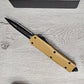 ESSENTIAL KNIVES "THE ESSENTIAL 9" COYOTE Out The Front Knife DAGGER Blade
