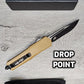 ESSENTIAL KNIVES "THE ESSENTIAL 9" COYOTE Out The Front Knife 4 BLADE TYPES