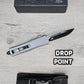 ESSENTIAL KNIVES "THE ESSENTIAL 9" GRANITE Out The Front Knife 4 BLADE TYPES