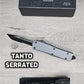 ESSENTIAL KNIVES "THE ESSENTIAL 9" GRANITE Out The Front Knife 4 BLADE TYPES