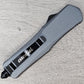 ESSENTIAL KNIVES "THE ESSENTIAL 9" GRANITE Out The Front Knife TANTO SERRATED  Blade