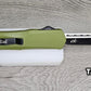 ESSENTIAL KNIVES "THE ESSENTIAL 9" OD GREEN Out The Front Knife 3 BLADE TYPES