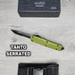 ESSENTIAL KNIVES "THE ESSENTIAL 9" OD GREEN Out The Front Knife 3 BLADE TYPES