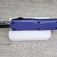 ESSENTIAL KNIVES "THE ESSENTIAL 9" PURPLE Out The Front Knife 3 BLADE TYPES