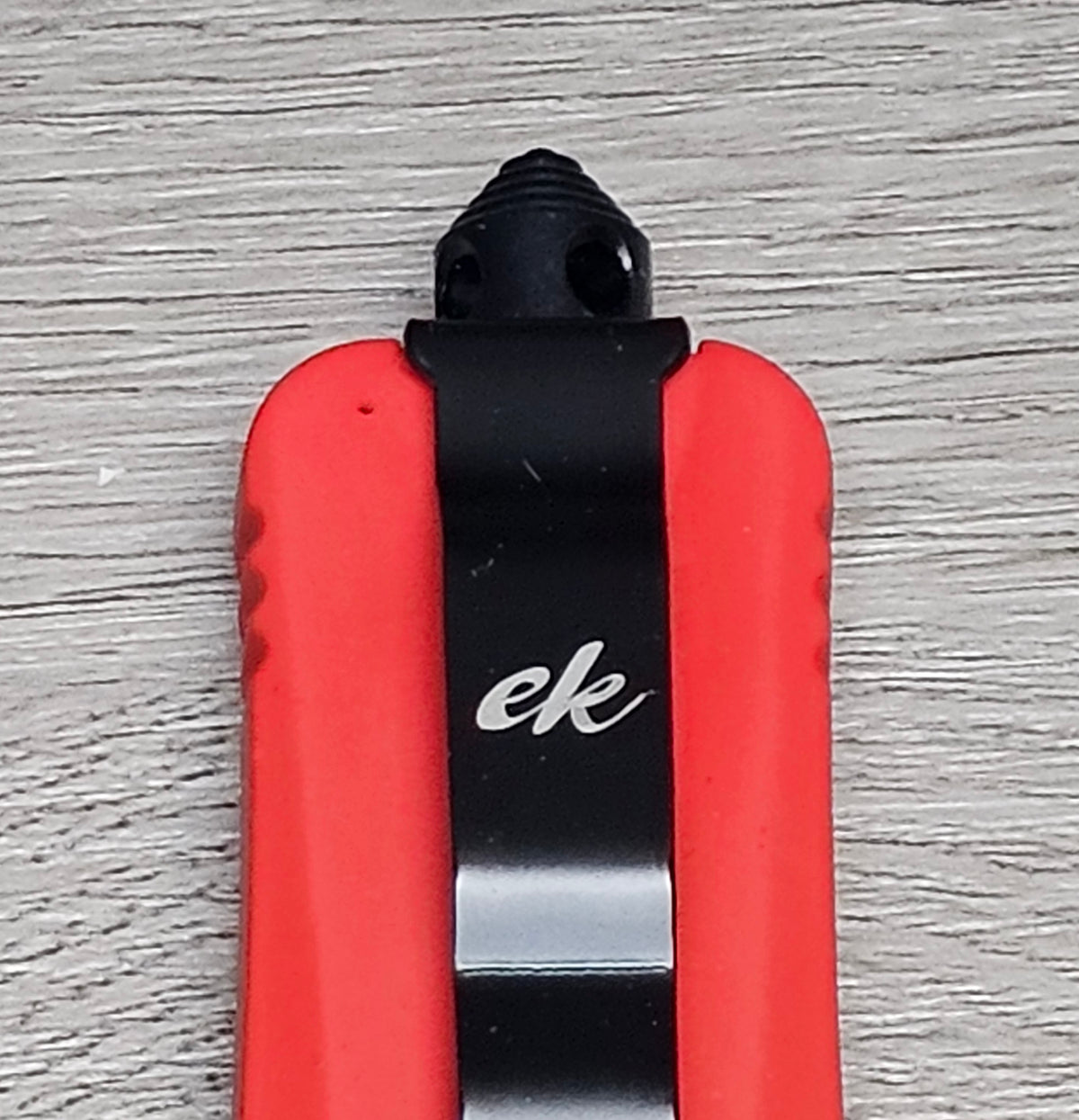 ESSENTIAL KNIVES "THE ESSENTIAL 9" RED Out The Front Knife 3 BLADE TYPES