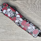 ESSENTIAL KNIVES "THE ESSENTIAL 9" SKULLS N ROSES  Out The Front Knife Tanto Blade