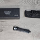 ESSENTIAL KNIVES "THE ESSENTIAL 7" SKULL Out The Front Knife TANTO SERRATED Blade
