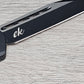 ESSENTIAL KNIVES "THE ESSENTIAL 9"BLACK  Out The Front Knife Tanto Blade