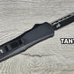 ESSENTIAL KNIVES "THE ESSENTIAL 9" BLACK Out The Front Knife 3 BLADE TYPES