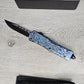 ESSENTIAL KNIVES "THE ESSENTIAL 9" COBALT  Out The Front Knife DROP POINT Blade