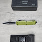 ESSENTIAL KNIVES "THE ESSENTIAL 9" OD GREEN Out The Front Knife DAGGER Blade