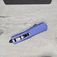ESSENTIAL KNIVES "THE ESSENTIAL 9" PURPLE Out The Front Knife DAGGER Blade
