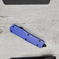 ESSENTIAL KNIVES "THE ESSENTIAL 9" PURPLE Out The Front Knife DAGGER Blade